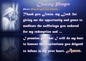 Closing prayer
