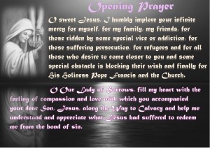 opening prayer